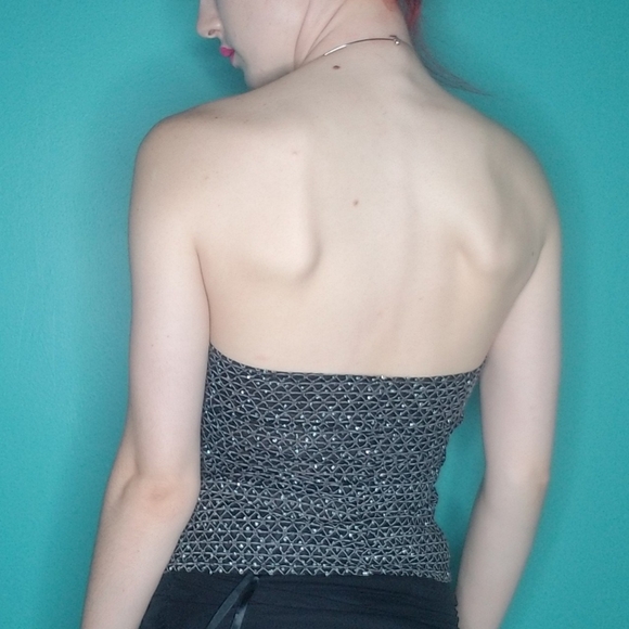 Womens size medium "Formula X" crazy cool tube top - Picture 2 of 3